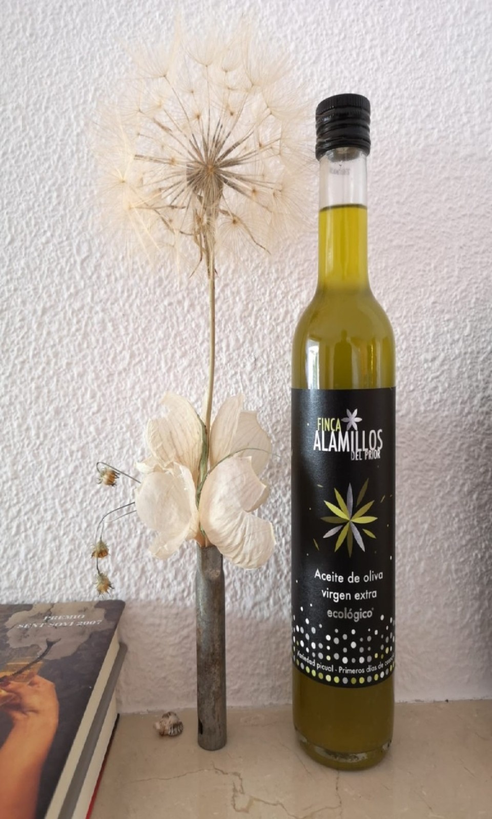 Aceite de oliva virgen extra Ecológico. Certificado CAAE (caja 1 ud x 500 ml)